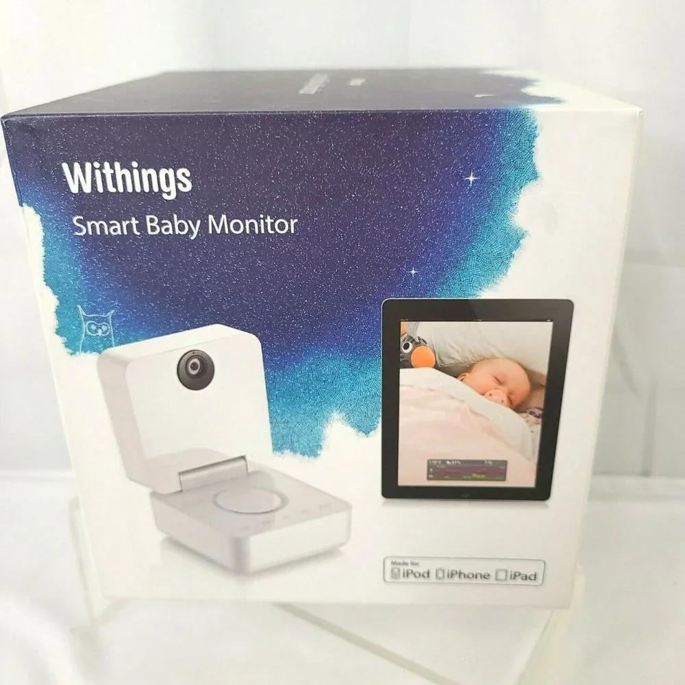 Withings Smart Baby Monitor Wifi Bluetooth Ethernet For Ipod Iphone Ipad WBP01